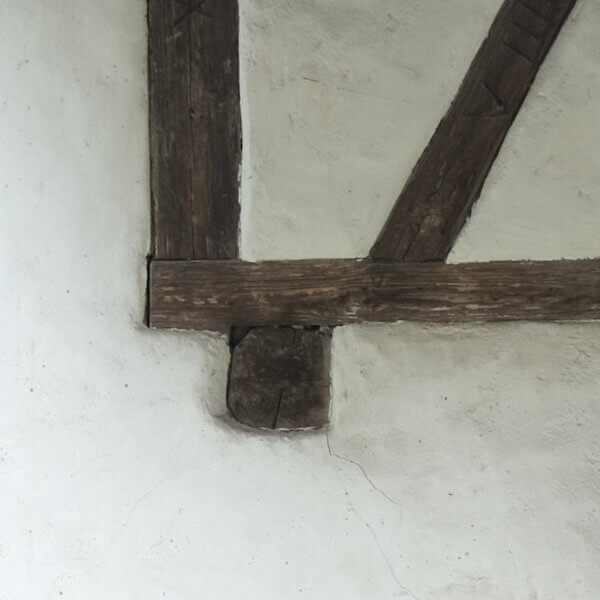Ausschnitt Fachwerkfassade